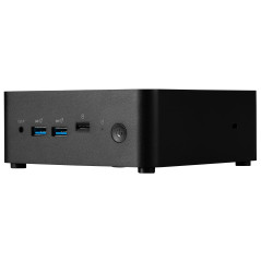MSI CUBI NUC 1MG-238BEU barebone per PC stazione di lavoro 0.84L sized PC Nero 120U Intel SoC