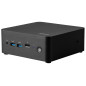 MSI CUBI NUC 1MG-238BEU barebone per PC/stazione di lavoro 0.84L sized PC Nero 120U Intel SoC