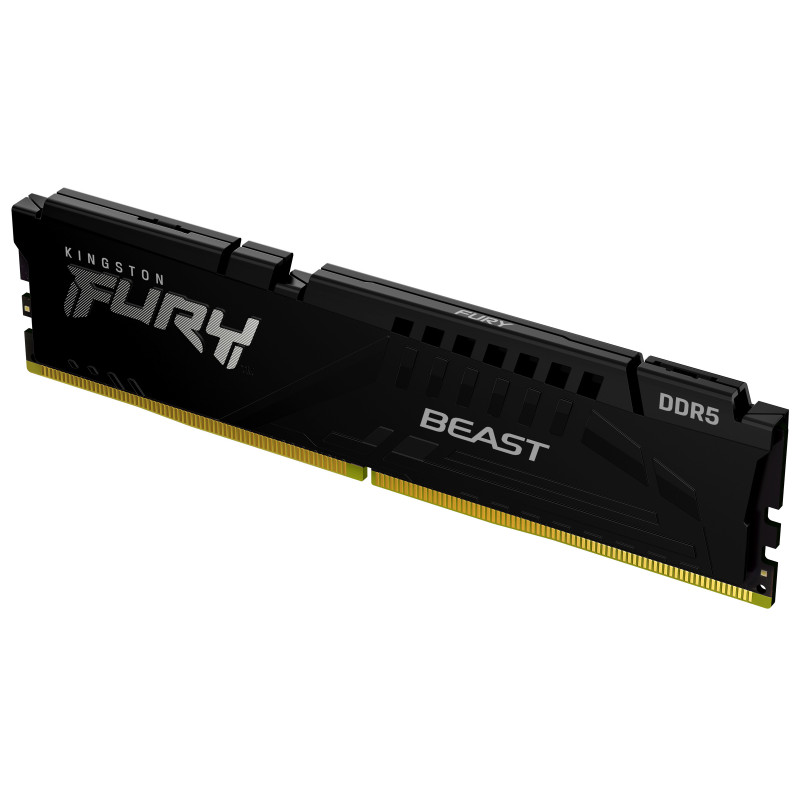 Kingston Technology KF560C36BBE2-16 FURY Beast 16GB 6000MT/s DDR5 CL36 DIMM Black EXPO