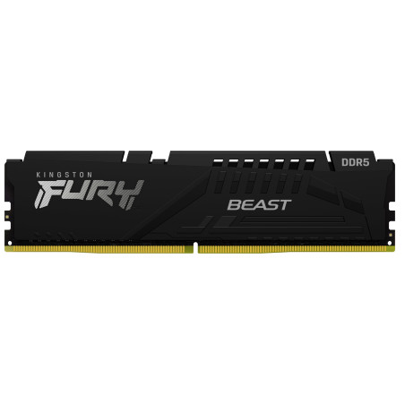 Kingston Technology KF560C36BBE2-16 FURY Beast 16GB 6000MT/s DDR5 CL36 DIMM Black EXPO