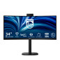 Philips 3000 series 34B2U3600CH Monitor PC 86,4 cm (34") 3440 x 1440 Pixel Wide Quad HD LCD Nero