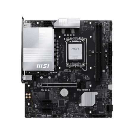 MSI PRO H810M-B scheda madre Intel H810 LGA 1851 (Socket V1) micro ATX