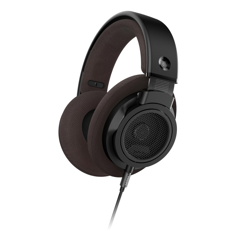 Philips SHP9500CY/00 cuffia e auricolare Cuffie Cablato A Padiglione MUSICA Nero, Marrone