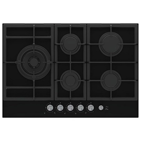 Beko HILL 75235 S piano cottura Nero Da incasso 75 cm Gas 5 Fornell...