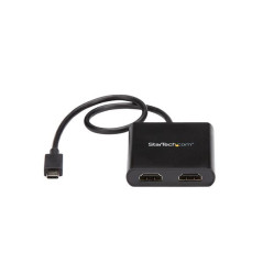StarTech.com Adattatore USB-C a doppio HDMI, MST Hub USB Tipo C multi monitor, splitter HDMI 4K 30Hz per laptop USB type C,