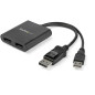 StarTech.com Hub MST DisplayPort a 2 Porte - Adattatore Multi-Monitor DP 1.2 - Sdoppiatore\Splitter Video DisplayPort MSTDP122DP