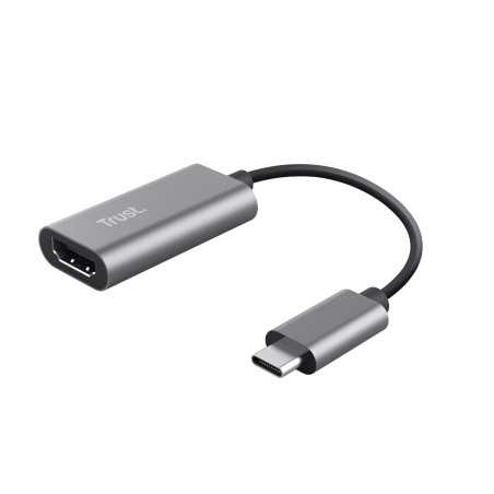 Trust Dalyx adattatore grafico USB Grigio 23774