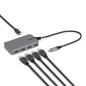 StarTech.com 5G4AC-USB-C-HUB hub di interfaccia USB 3.2 Gen 1 (3.1 Gen 1) Type-C 5000 Mbit/s Grigio