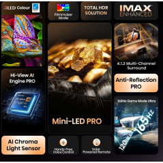 Hisense Smart TV ULED MiniLED 85" 4K 85U8Q