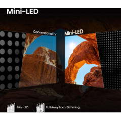 Hisense 85U7Q 2,16 m (85") 4K Ultra HD Smart TV Wi-Fi Nero 450 cd m²