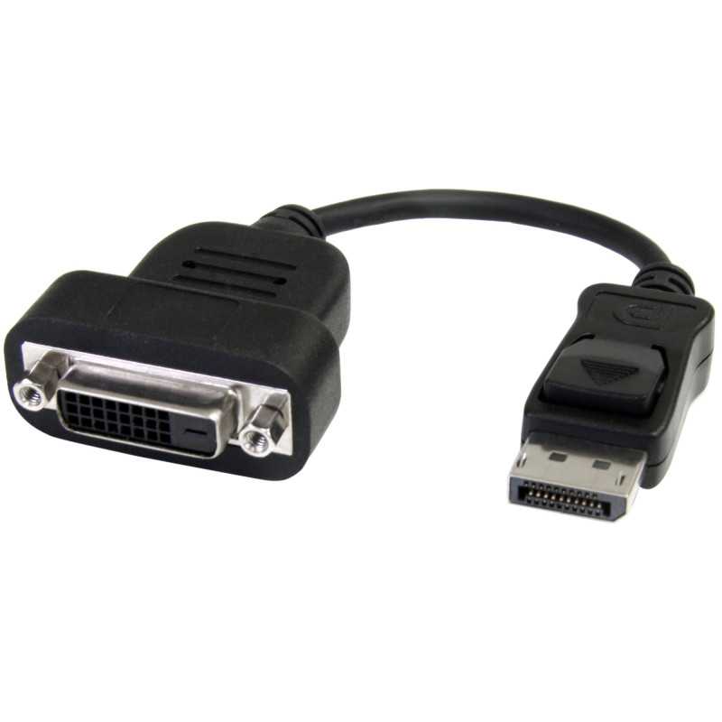StarTech.com Adattatore DisplayPort a DVI - Adattatore compatto da DisplayPort a DVI-D - Dongle DP a DVI Monitor/Display DP2DVIS StarTech.com Adattatore DisplayPort a DVI - Adattatore compatto da DisplayPort a DVI-D - Dongle DP a DVI Monitor/Display DP2DVIS