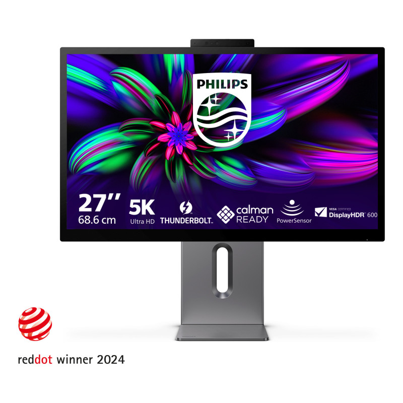 Philips Brilliance 27E3U7903/00 Monitor PC (27") 5120 x 2880 Pixel 5K Ultra HD LCD Grigio