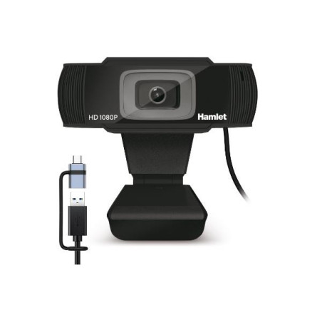 Hamlet Webcam USB 1080p con Microfono Integrato