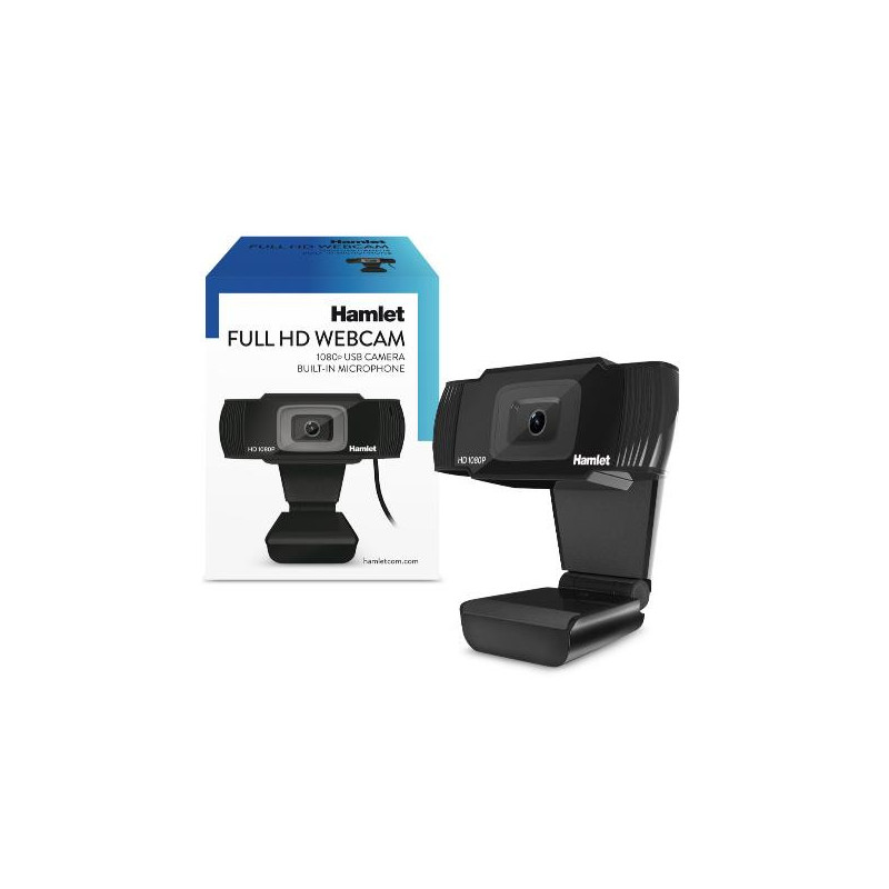 Hamlet Webcam USB 1080p con Microfono Integrato