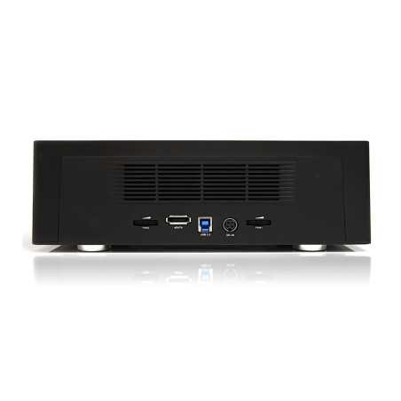 StarTech.com Docking Station per Hard Disk a 4 Slot - Duplicatore ed Eraser USB 3.0/eSATA per SSD/HDD SATA - Dock Standalone