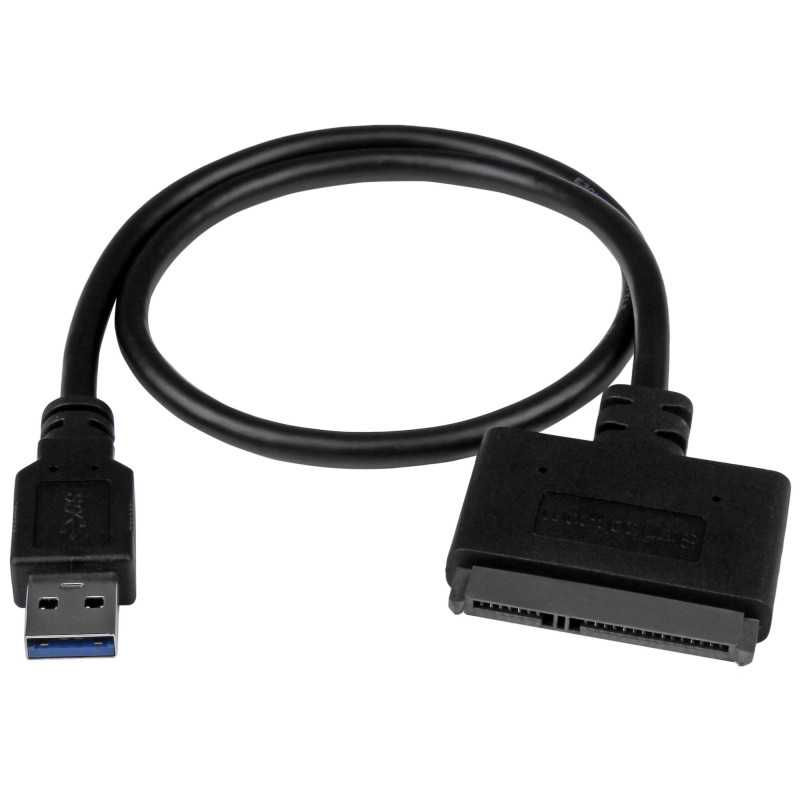 StarTech.com Cavo adattatore connettore USB 3.1 per disco rigido HDD SATA (10Gbps) USB312SAT3CB