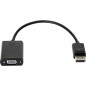 HP Adattatore da DisplayPort a VGA F7W97AA