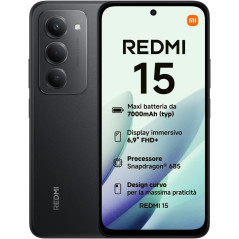 Smartphone Redmi 15 256 GB -4G Nero Notte