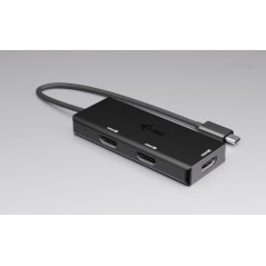 i-tec USB-C Triple 4K HDMI Video Adapter, Power Delivery 100W