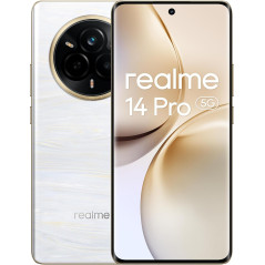 Smartphone Realme 14 Pro 5G 256 GB Bianco perla