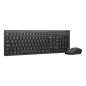 Lenovo 4X31R64473 tastiera Mouse incluso Ufficio RF Wireless Italiano Nero