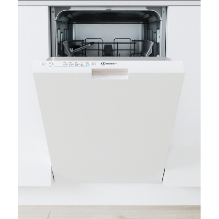 Indesit Lavastoviglie BI 45 cm classe E, 10 coperti, Push&Go, 46 dba