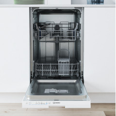 Indesit Lavastoviglie BI 45 cm classe E, 10 coperti, Push&Go, 46 dba