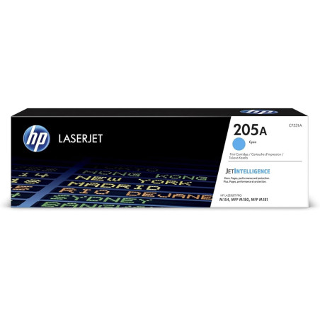 HP Cartuccia toner ciano originale LaserJet 205A CF531A