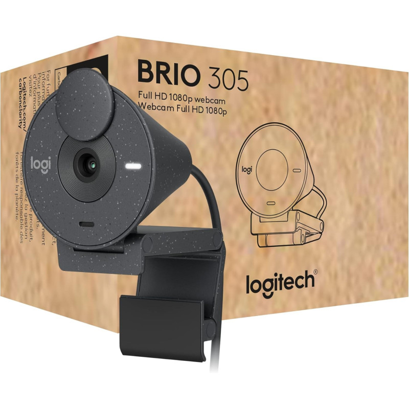 LOGITECH BRIO 305 - GRAPHITE 960-001469