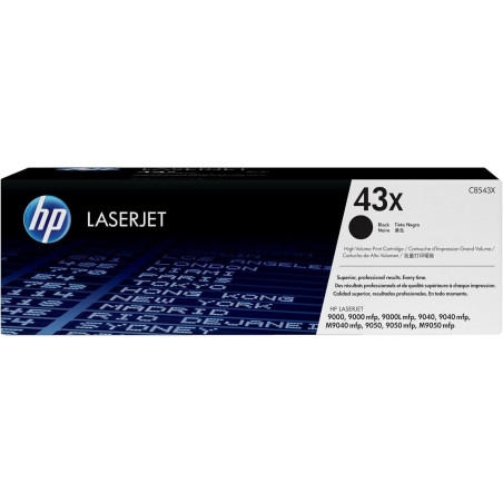 HP 43X C8543X Cartuccia Toner originale nero ad alta capacità LaserJet