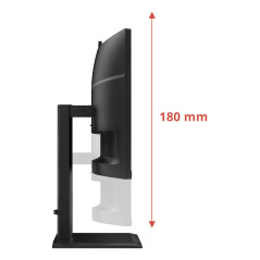 AOC E4 CU34E4CW Monitor PC 86,4 cm (34") 3440 x 1440 Pixel UltraWide Quad HD LED Nero
