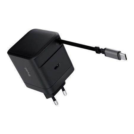 Trust Maxo 25805 Caricabatteria retrattile USB-C PD da 65 W
