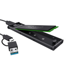 Trust 25806 contenitore di unità di archiviazione Box esterno SSD Nero