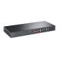 TP-Link TL-SL1218MP switch di rete Non gestito Fast Ethernet (10/100) Supporto Power over Ethernet (PoE) Nero
