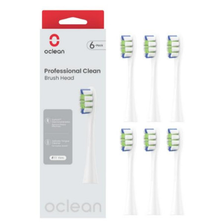 Testine Professional Clean Oclean 6 PZ BIANCO
