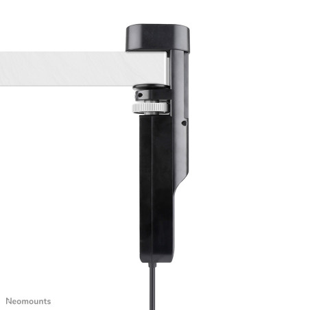 Neomounts DS22-840BL6 Multipresa da tavolo con morsetto e porte USB-C e USB-A - ricarica rapida
