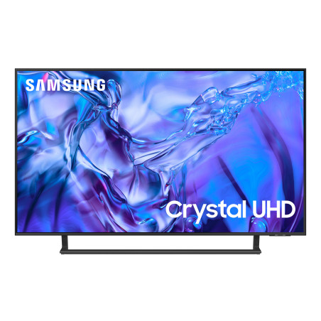 Samsung TV Crystal UHD 4K 43” UE43DU8570UXZT Smart TV Wi-Fi Titan Gray 2024, Processore Crystal 4K, 4K Upscaling, AirSlim
