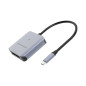 Conceptronic BIAN08G lettore di schede USB 3.2 Gen 2 Type-C Grigio