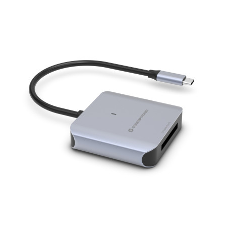 Conceptronic BIAN08G lettore di schede USB 3.2 Gen 2 Type-C Grigio