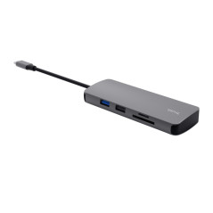 Trust 25672 hub di interfaccia USB tipo-C Grigio