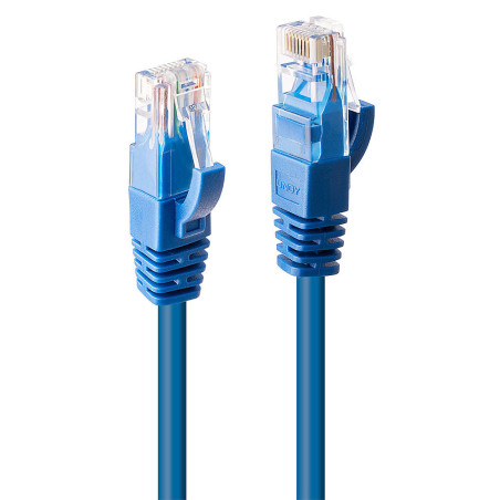 Lindy 48017 cavo di rete Blu 1 m Cat6 U UTP (UTP)