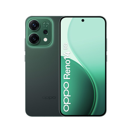 OPPO 14 5G Reno14 5G 16,7 cm (6.59") Doppia SIM Android 15 USB tipo-C 12 GB 512 GB 6000 mAh Verde