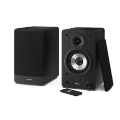 Sharp Bookshelf Speakers 2-vie Nero Con cavo e senza cavo 60 W