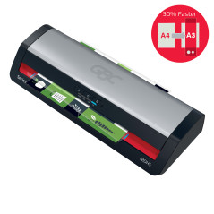 GBC 4410072EU plastificatrice Plastificatrice a caldo 800 mm min Nero, Acciaio inox