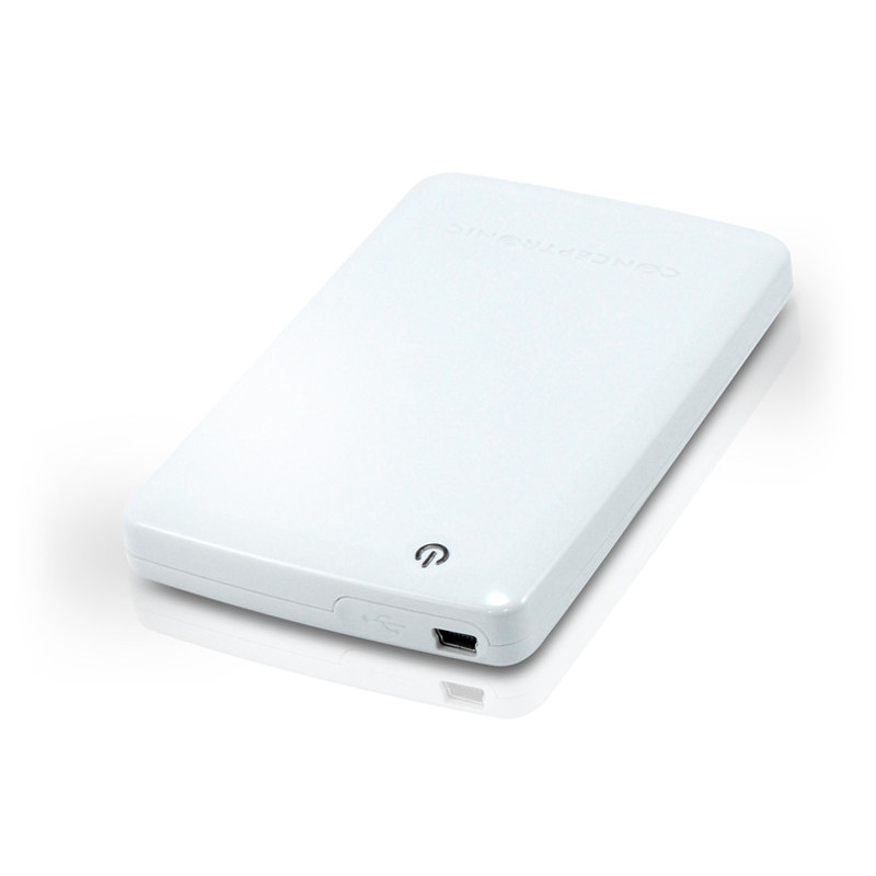 Conceptronic 2,5" Harddisk Box Mini White Conceptronic 2,5" Harddisk Box Mini White