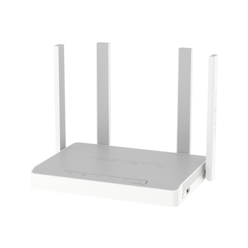 Keenetic Skipper DSL (KN-2112) router wireless Gigabit Ethernet Dual-band (2.4 GHz/5 GHz) Grigio, Bianco
