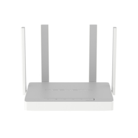 Keenetic Skipper DSL (KN-2112) router wireless Gigabit Ethernet Dual-band (2.4 GHz/5 GHz) Grigio, Bianco