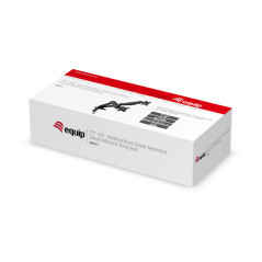 Equip Staffa di montaggio da scrivania per doppio monitor interattivo da 17” a 32”