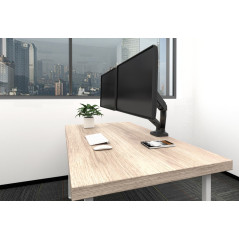 Equip Staffa di montaggio da scrivania per doppio monitor interattivo da 17” a 32”