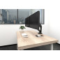 Equip Staffa di montaggio da scrivania per doppio monitor interattivo da 17” a 32”